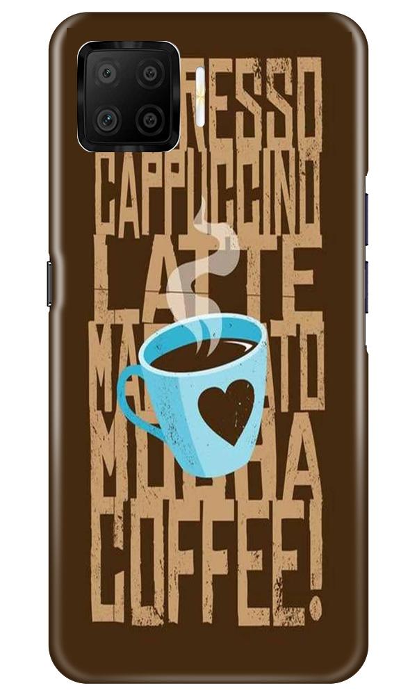 Love Coffee Mobile Back Case for Oppo F17 (Design - 351) Love Coffee Mobile Back Case for Oppo F17 (Design - 351)