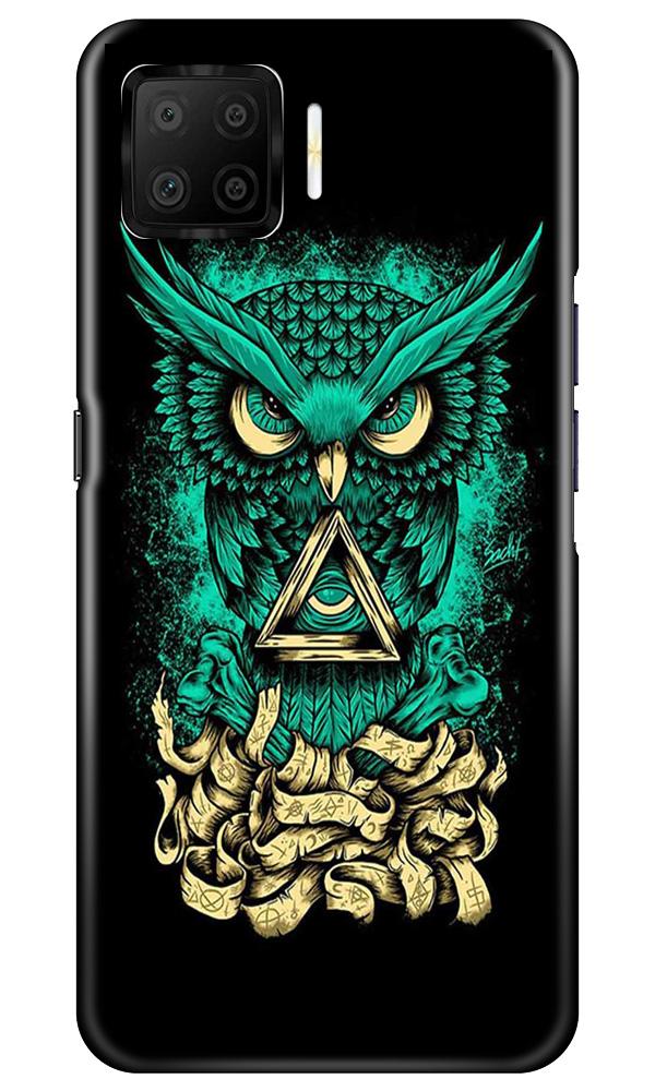 Owl Mobile Back Case for Oppo F17 (Design - 358) Owl Mobile Back Case for Oppo F17 (Design - 358)