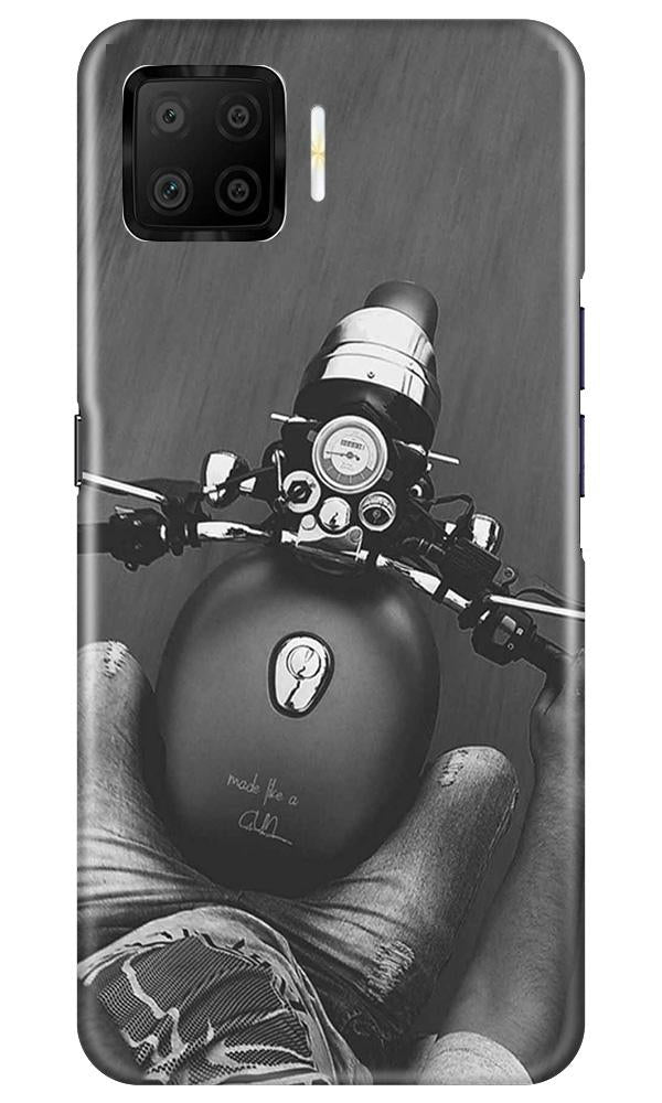 Royal Enfield Mobile Back Case for Oppo F17 (Design - 382) Royal Enfield Mobile Back Case for Oppo F17 (Design - 382)