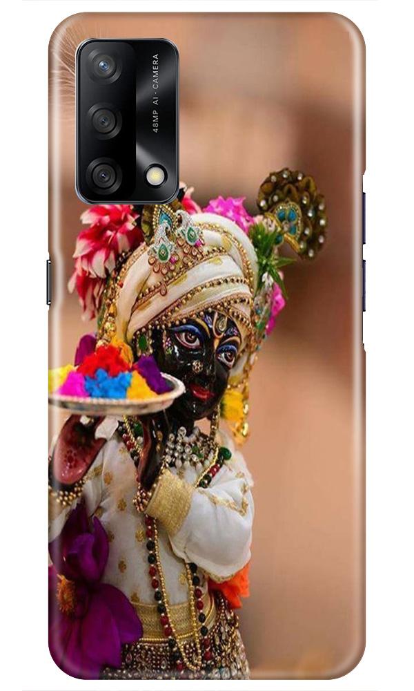 Lord Krishna2 Mobile Back Case for Oppo F19 (Design - 17) Lord Krishna2 Case for Oppo F19