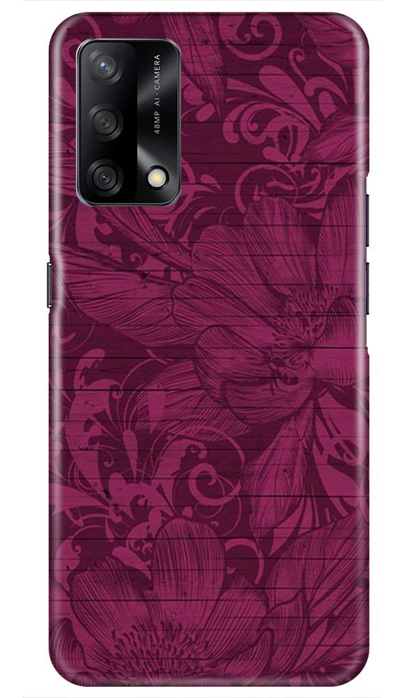 Purple Backround Mobile Back Case for Oppo F19 (Design - 22) Purple Backround Case for Oppo F19