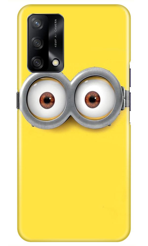 Minions Mobile Back Case for Oppo F19 (Design - 128) Minions Case for Oppo F19 (Design - 128)