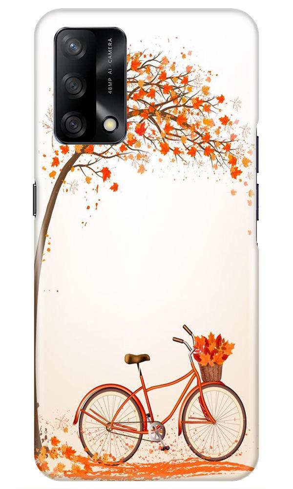 Bicycle Mobile Back Case for Oppo F19 (Design - 192) Bicycle Case for Oppo F19 (Design - 192)