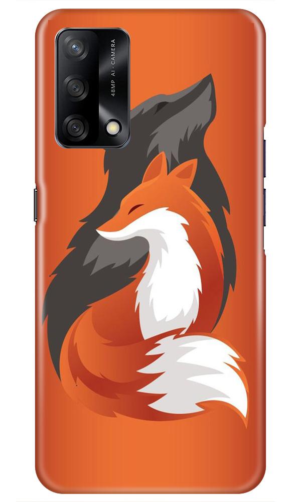 Wolf Mobile Back Case for Oppo F19 (Design - 224) Wolf Case for Oppo F19 (Design No. 224)