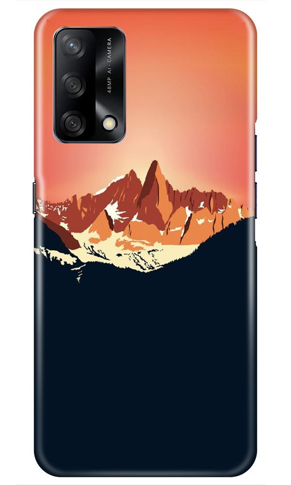 Mountains Mobile Back Case for Oppo F19 (Design - 227) Mountains Case for Oppo F19 (Design No. 227)