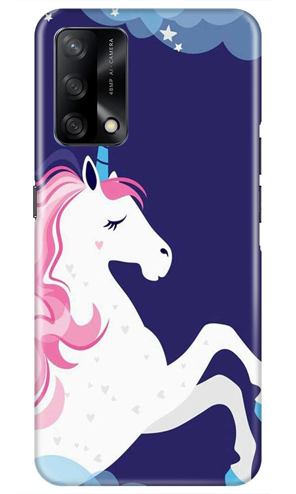 Unicorn Mobile Back Case for Oppo F19 (Design - 365) Unicorn Mobile Back Case for Oppo F19 (Design - 365)