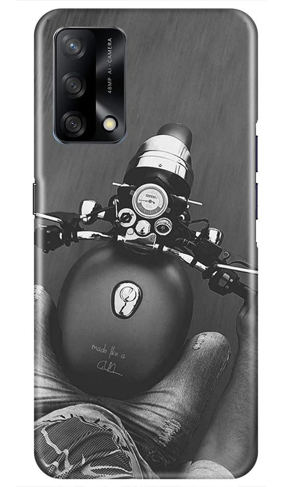 Royal Enfield Mobile Back Case for Oppo F19 (Design - 382) Royal Enfield Mobile Back Case for Oppo F19 (Design - 382)