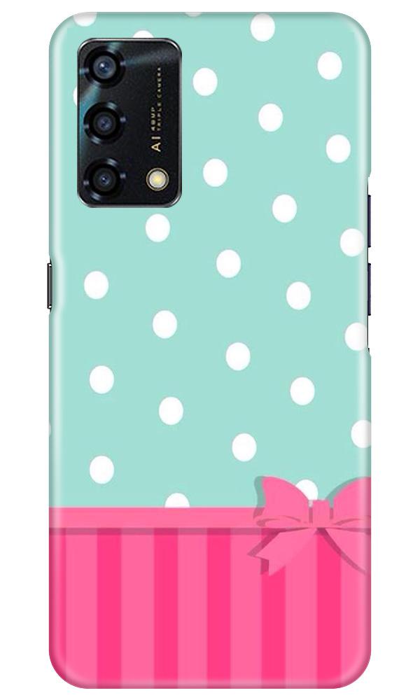 Gift Wrap Mobile Back Case for Oppo F19s (Design - 30) Gift Wrap Case for Oppo F19s