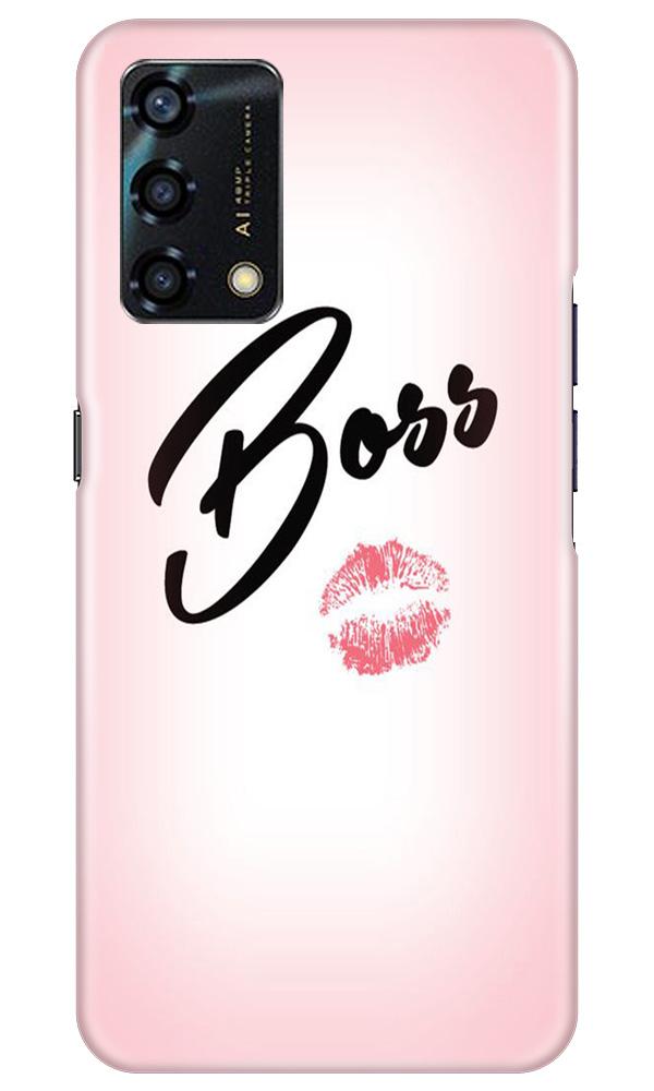 Boss Mobile Back Case for Oppo F19s (Design - 59) Boss Case for Oppo F19s