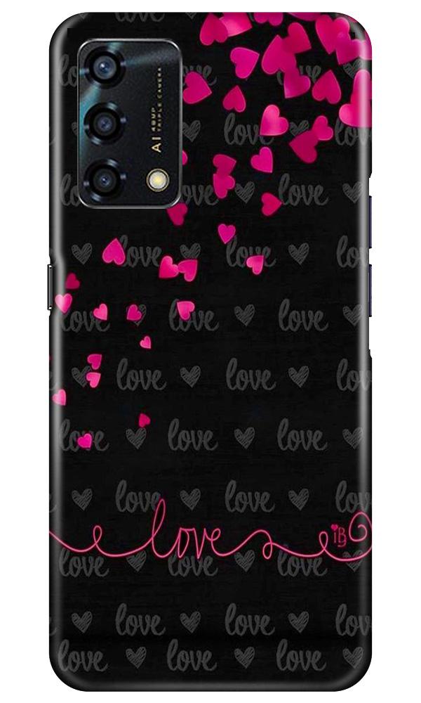 Love in Air Mobile Back Case for Oppo F19s (Design - 89) Love in Air Case for Oppo F19s