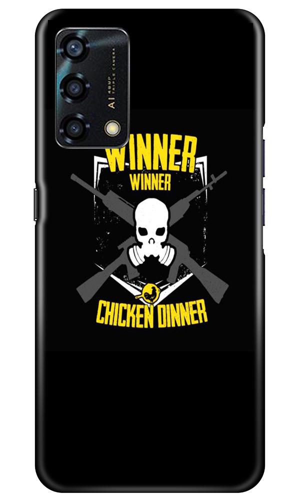 Winner Winner Chicken Dinner Mobile Back Case for Oppo F19s (Design - 178) Winner Winner Chicken Dinner Case for Oppo F19s (Design - 178)