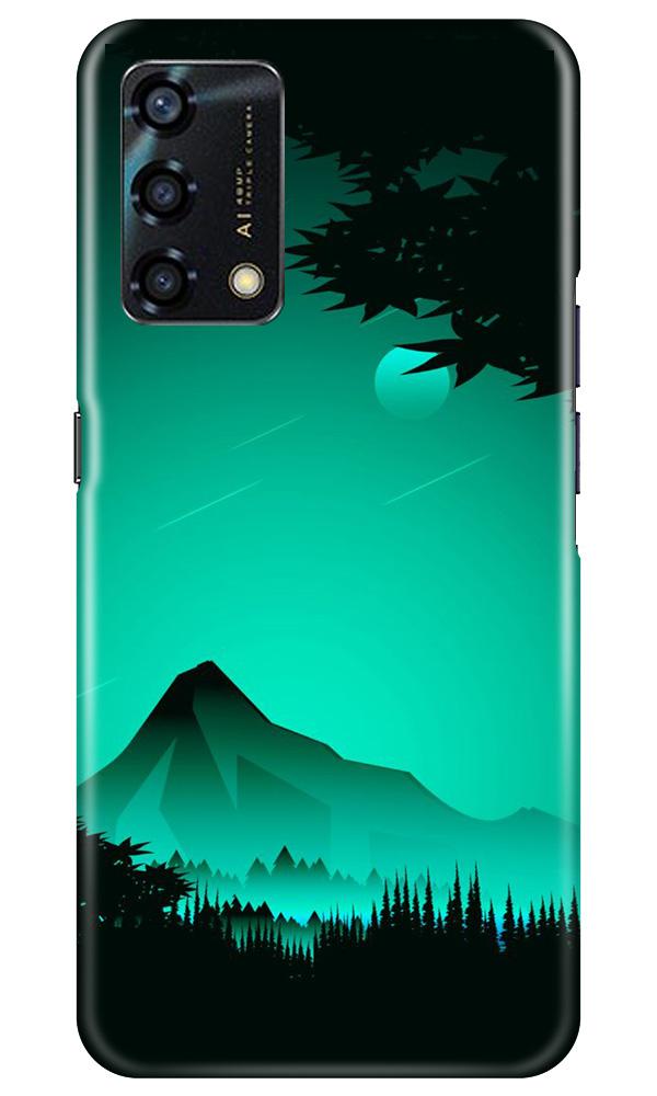 Moon Mountain Mobile Back Case for Oppo F19s (Design - 204) Moon Mountain Case for Oppo F19s (Design - 204)