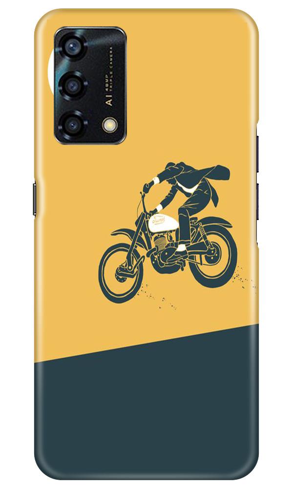 Bike Lovers Mobile Back Case for Oppo F19s (Design - 256) Bike Lovers Case for Oppo F19s (Design No. 256)
