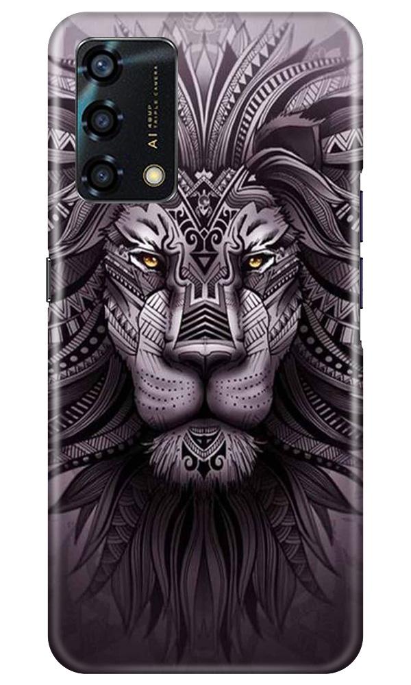 Lion Mobile Back Case for Oppo F19s (Design - 315) Lion Mobile Back Case for Oppo F19s (Design - 315)