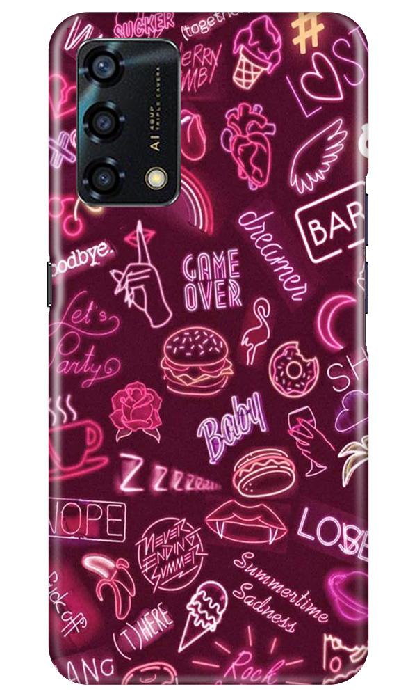 Party Theme Mobile Back Case for Oppo F19s (Design - 392) Party Theme Mobile Back Case for Oppo F19s (Design - 392)