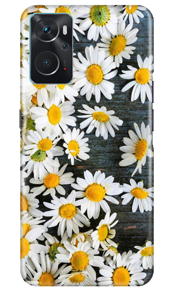 White flowers2 Mobile Back Case for Oppo K10 (Design - 62) White flowers2 Case for Oppo K10