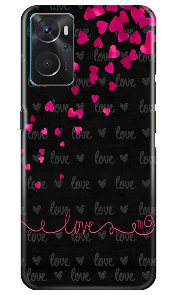 Love in Air Mobile Back Case for Oppo K10 (Design - 89) Love in Air Case for Oppo K10