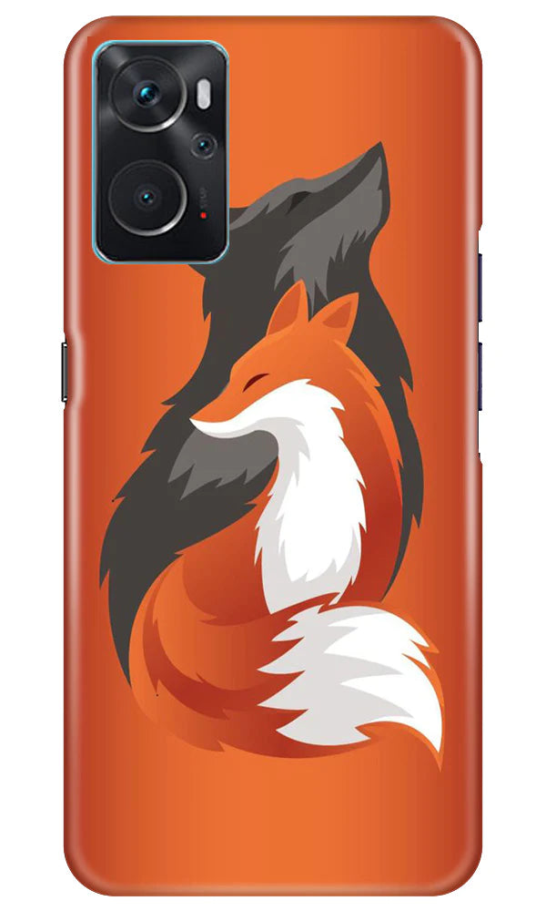 Wolf Mobile Back Case for Oppo K10 (Design - 193) Wolf Case for Oppo K10 (Design No. 193)