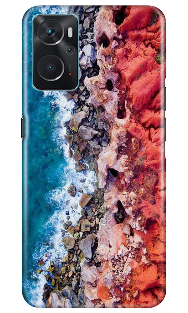 Sea Shore Mobile Back Case for Oppo K10 (Design - 242) Sea Shore Case for Oppo K10 (Design No. 242)