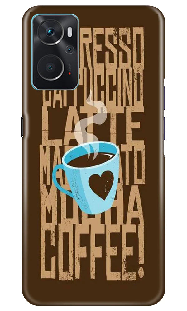 Love Coffee Mobile Back Case for Oppo K10 (Design - 311) Love Coffee Mobile Back Case for Oppo K10 (Design - 311)