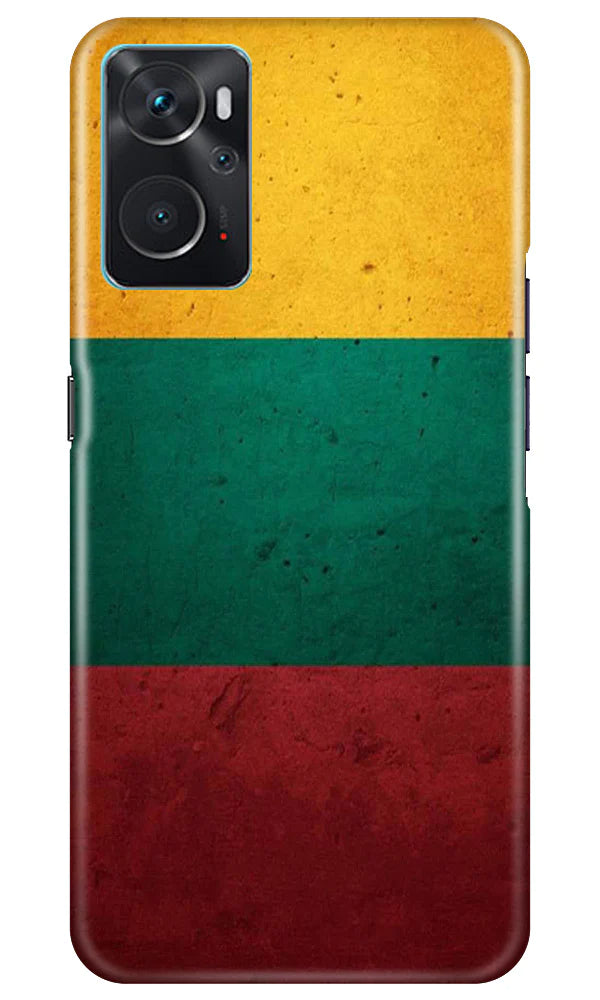 Color Pattern Mobile Back Case for Oppo K10 (Design - 333)