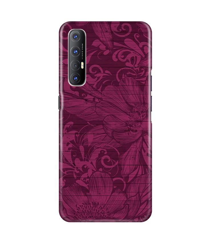 Purple Backround Mobile Back Case for Oppo Reno3 Pro (Design - 22) Purple Backround Case for Oppo Reno3 Pro