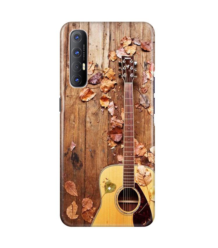 Guitar Mobile Back Case for Oppo Reno3 Pro (Design - 43) Guitar Case for Oppo Reno3 Pro