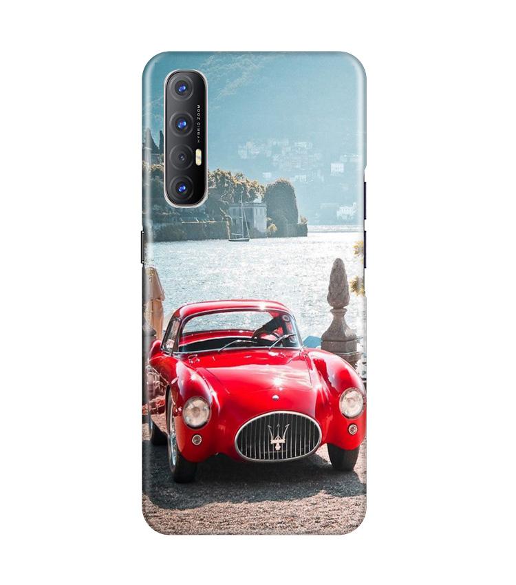 Vintage Car Mobile Back Case for Oppo Reno3 Pro (Design - 51) Vintage Car Case for Oppo Reno3 Pro