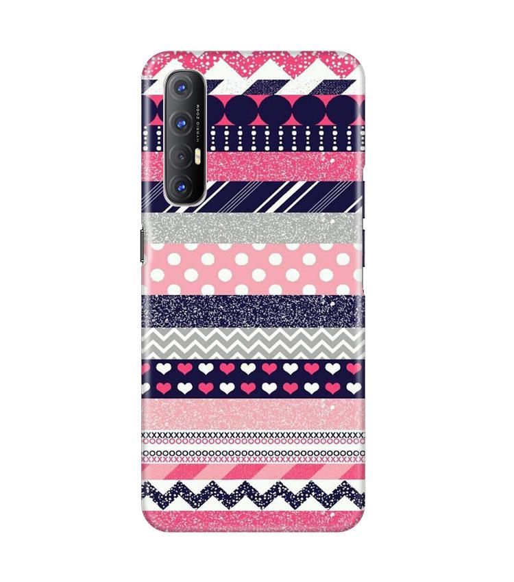 Pattern3 Mobile Back Case for Oppo Reno3 Pro (Design - 90) Pattern3 Case for Oppo Reno3 Pro