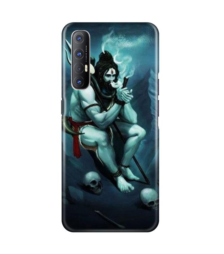 Lord Shiva Mahakal2 Mobile Back Case for Oppo Reno3 Pro (Design - 98) Lord Shiva Mahakal2 Case for Oppo Reno3 Pro