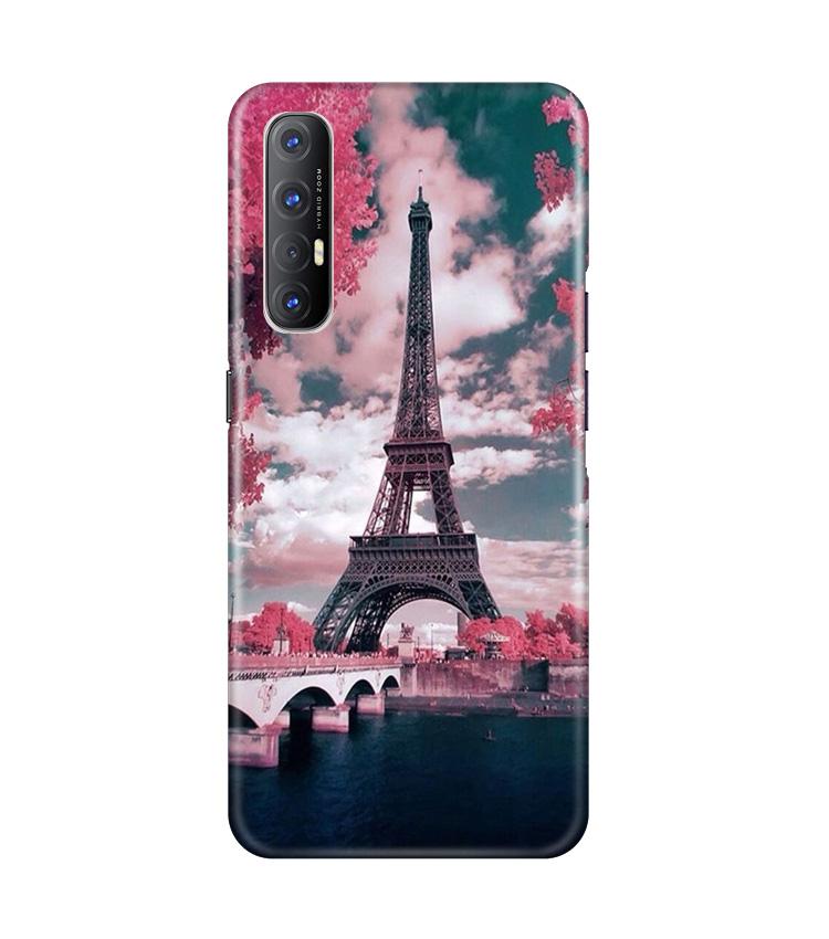 Eiffel Tower Mobile Back Case for Oppo Reno3 Pro (Design - 101) Eiffel Tower Case for Oppo Reno3 Pro (Design - 101)