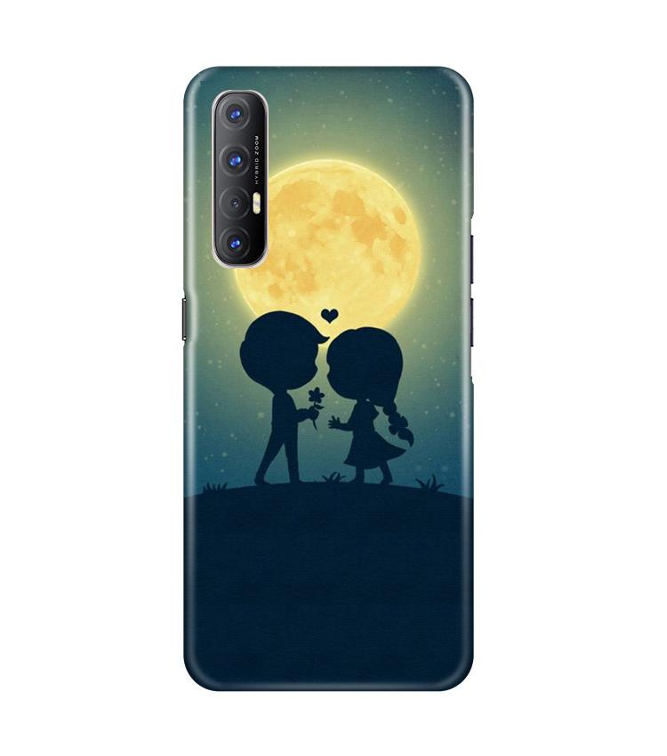 Love Couple Mobile Back Case for Oppo Reno3 Pro (Design - 109) Love Couple Case for Oppo Reno3 Pro (Design - 109)