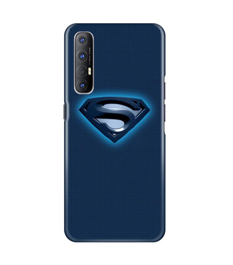 Superman Superhero Mobile Back Case for Oppo Reno3 Pro (Design - 117) Superman Superhero Case for Oppo Reno3 Pro (Design - 117)