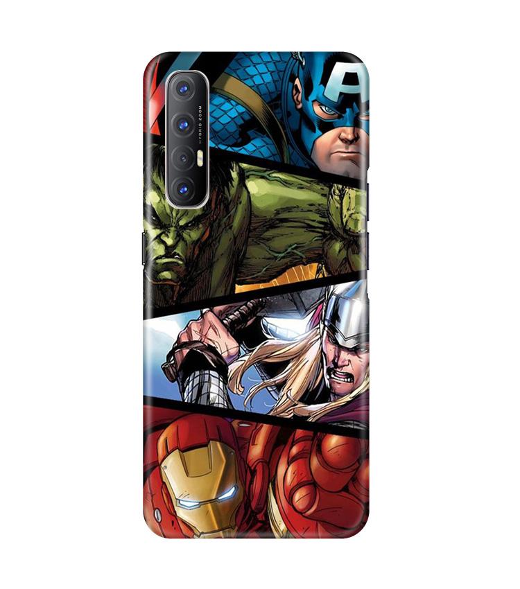 Avengers Superhero Mobile Back Case for Oppo Reno3 Pro (Design - 124) Avengers Superhero Case for Oppo Reno3 Pro (Design - 124)