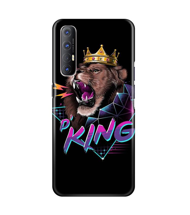 Lion King Mobile Back Case for Oppo Reno3 Pro (Design - 219) Lion King Case for Oppo Reno3 Pro (Design No. 219)