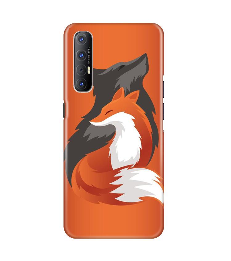 Wolf Mobile Back Case for Oppo Reno3 Pro (Design - 224) Wolf Case for Oppo Reno3 Pro (Design No. 224)