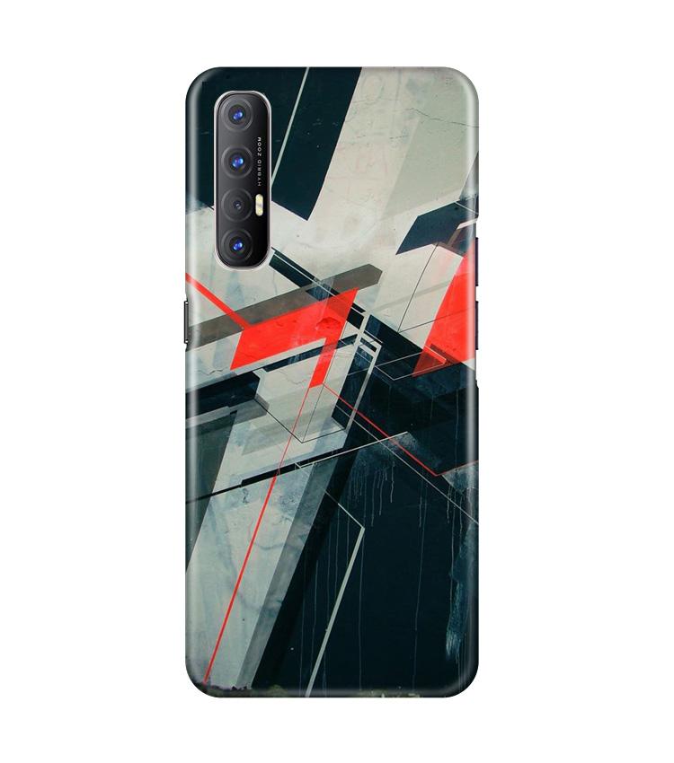 Modern Art Mobile Back Case for Oppo Reno3 Pro (Design - 231) Modern Art Case for Oppo Reno3 Pro (Design No. 231)