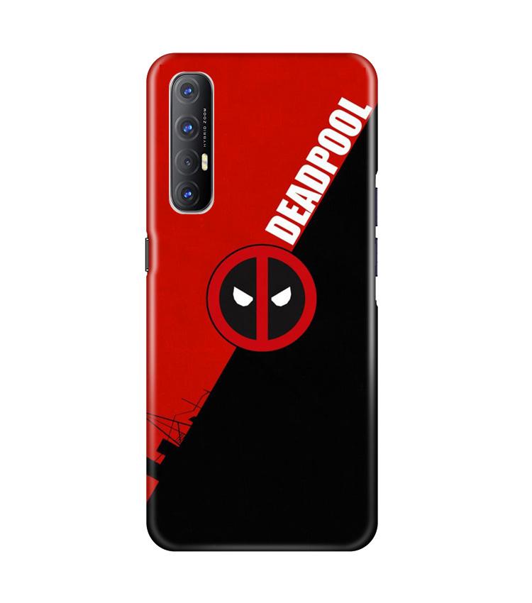 Deadpool Mobile Back Case for Oppo Reno3 Pro (Design - 248) Deadpool Case for Oppo Reno3 Pro (Design No. 248)