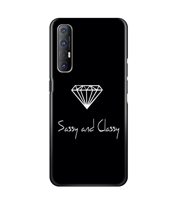 Sassy and Classy Mobile Back Case for Oppo Reno3 Pro (Design - 264) Sassy and Classy Case for Oppo Reno3 Pro (Design No. 264)