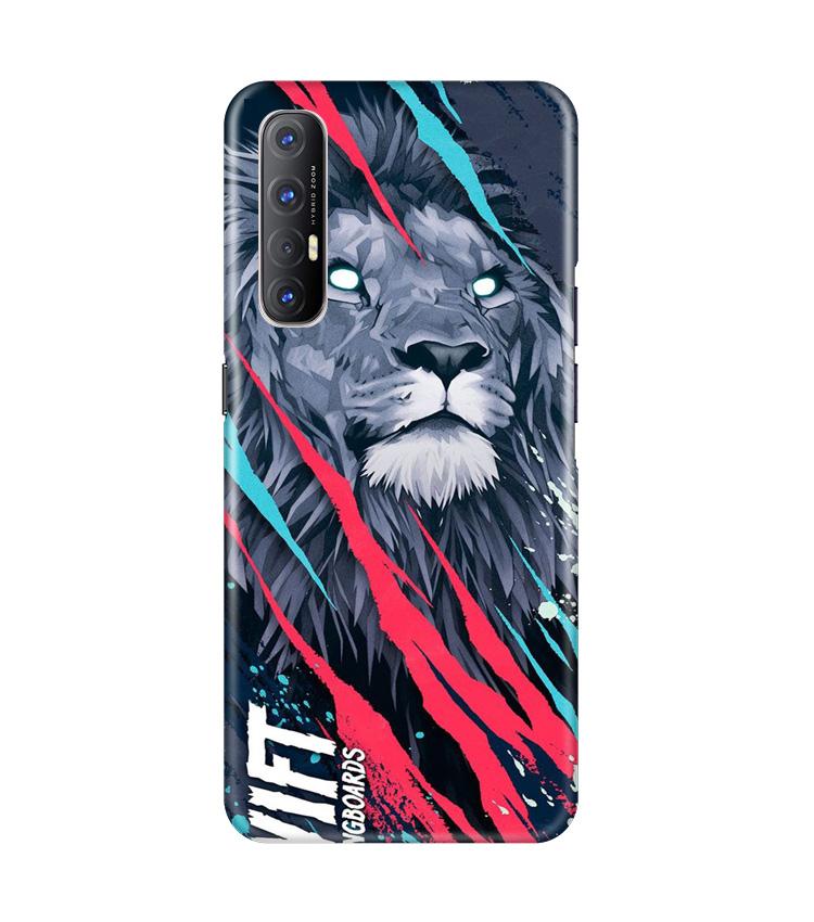 Lion Mobile Back Case for Oppo Reno3 Pro (Design - 278) Lion Case for Oppo Reno3 Pro (Design No. 278)