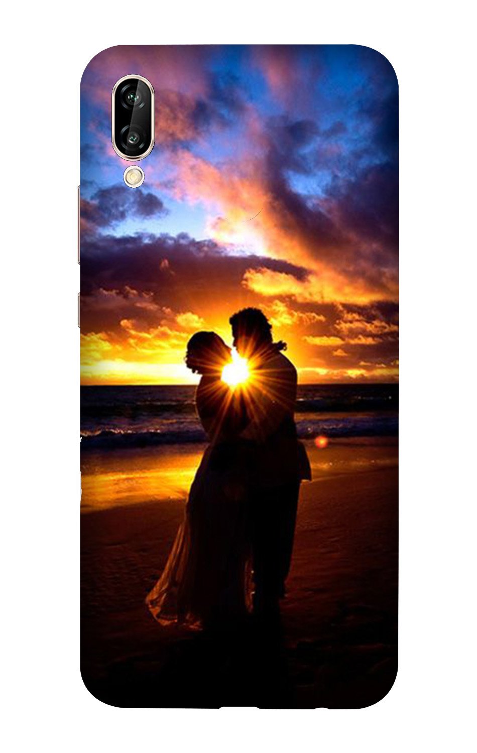 Couple Sea shore Case for Vivo V11 Pro Couple Sea shore Case for Vivo V11 Pro