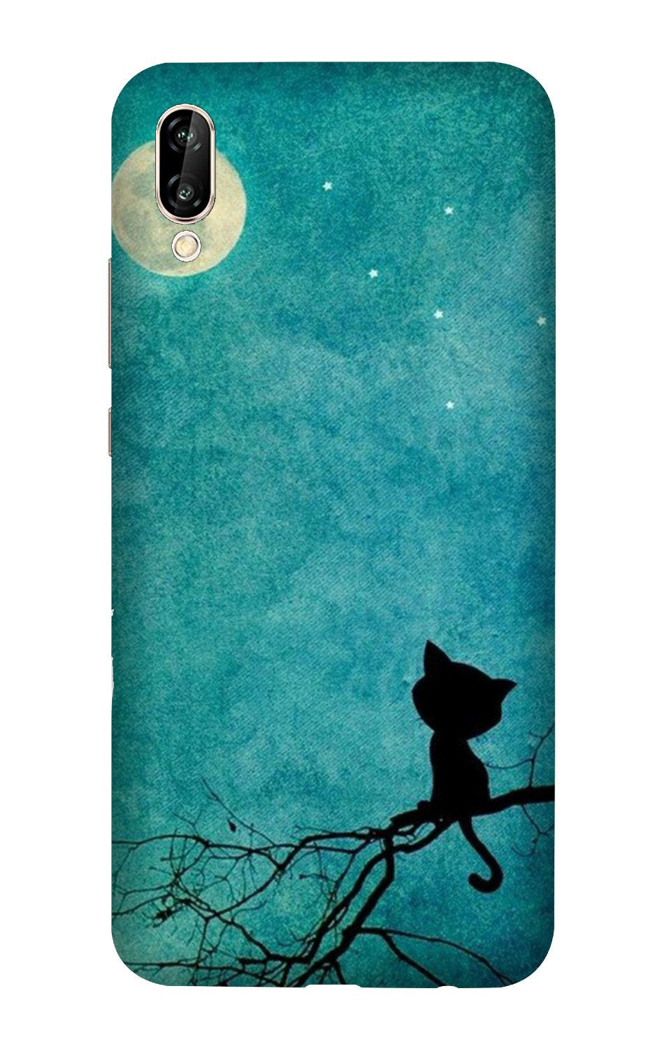Moon cat Case for Vivo Y90 Moon cat Case for Vivo Y90