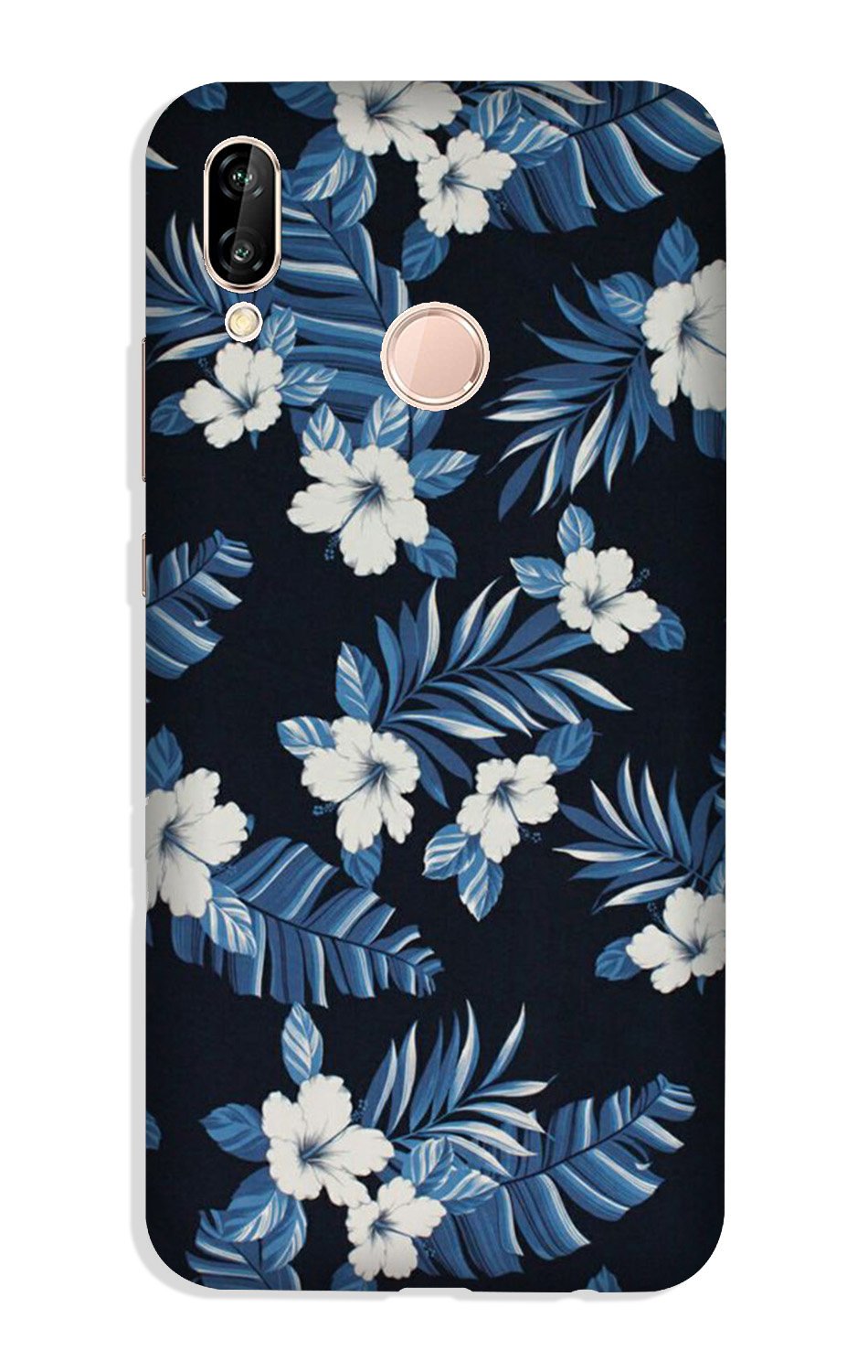 White flowers Blue Background2 Case for Vivo Y95/ Y93 White flowers Blue Background2 Case for Vivo Y95/ Y93