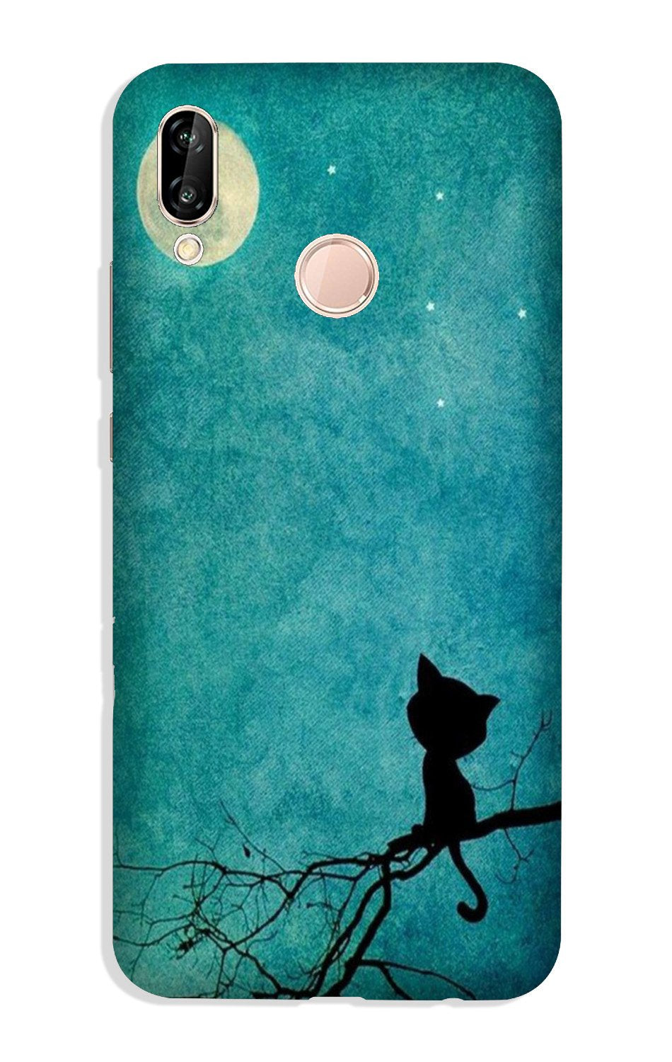 Moon cat Case for Vivo V9/ Y85 Moon cat Case for Vivo V9/ Y85