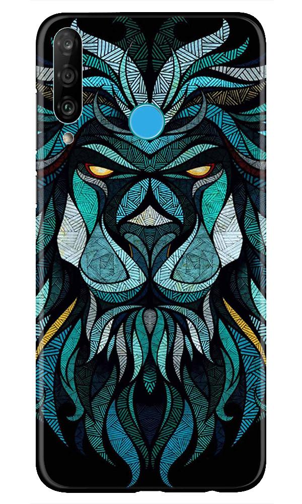Lion Mobile Back Case for Huawei P30 Lite (Design - 314) Lion Mobile Back Case for Huawei P30 Lite (Design - 314)