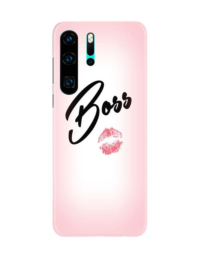 Boss Mobile Back Case for Huawei P30 Pro (Design - 59) Boss Case for Huawei P30 Pro