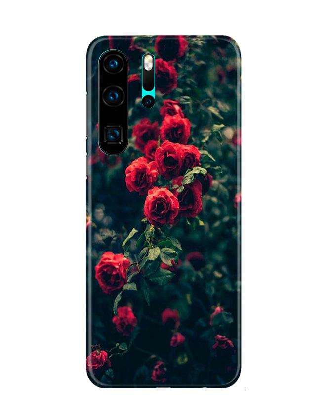 Red Rose Mobile Back Case for Huawei P30 Pro (Design - 66) Red Rose Case for Huawei P30 Pro