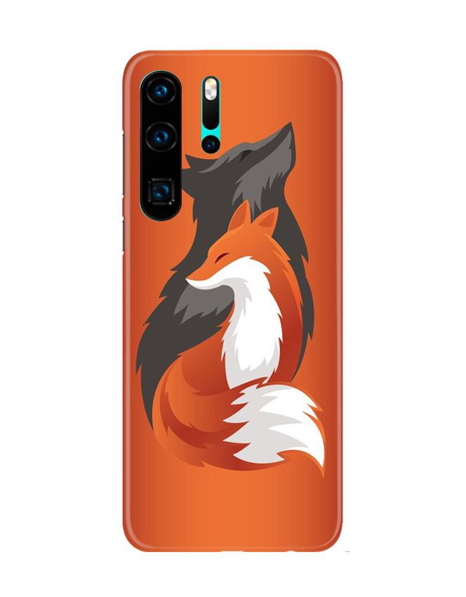 Wolf Mobile Back Case for Huawei P30 Pro (Design - 224) Wolf Case for Huawei P30 Pro (Design No. 224)