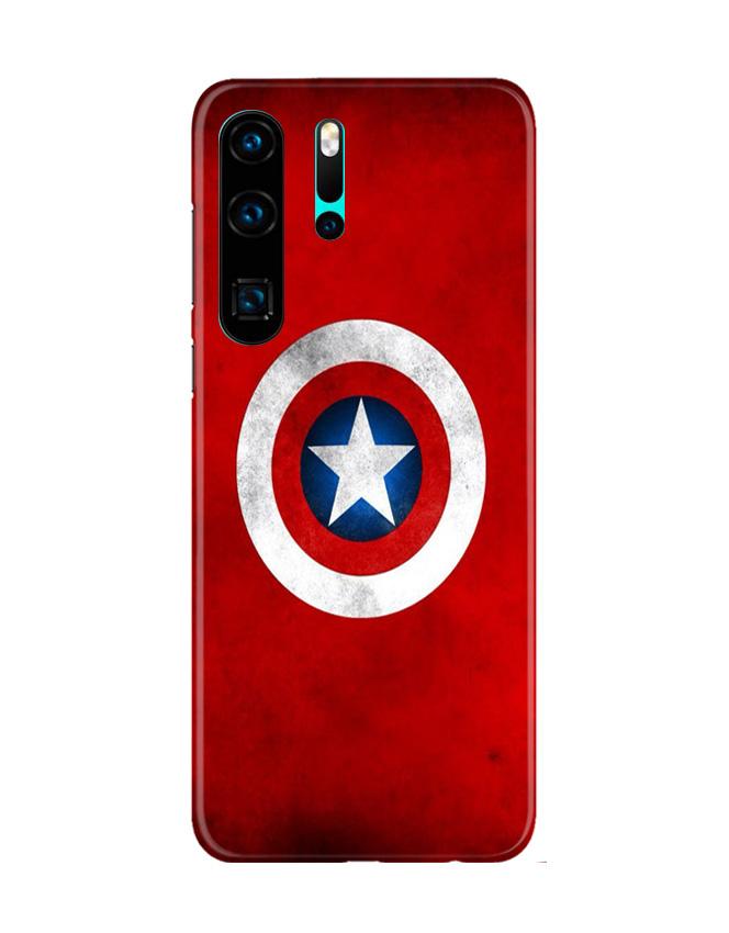 Captain America Mobile Back Case for Huawei P30 Pro (Design - 249) Captain America Case for Huawei P30 Pro (Design No. 249)