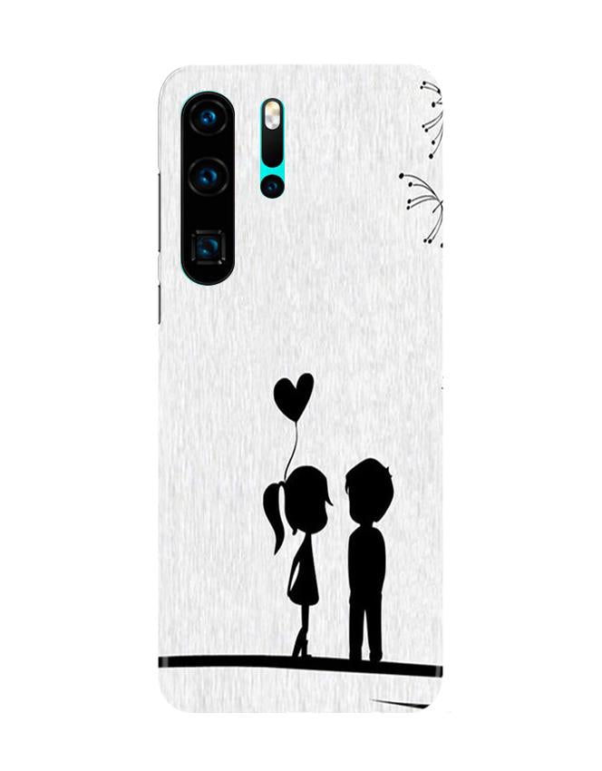 Cute Kid Couple Mobile Back Case for Huawei P30 Pro (Design - 283) Cute Kid Couple Case for Huawei P30 Pro (Design No. 283)